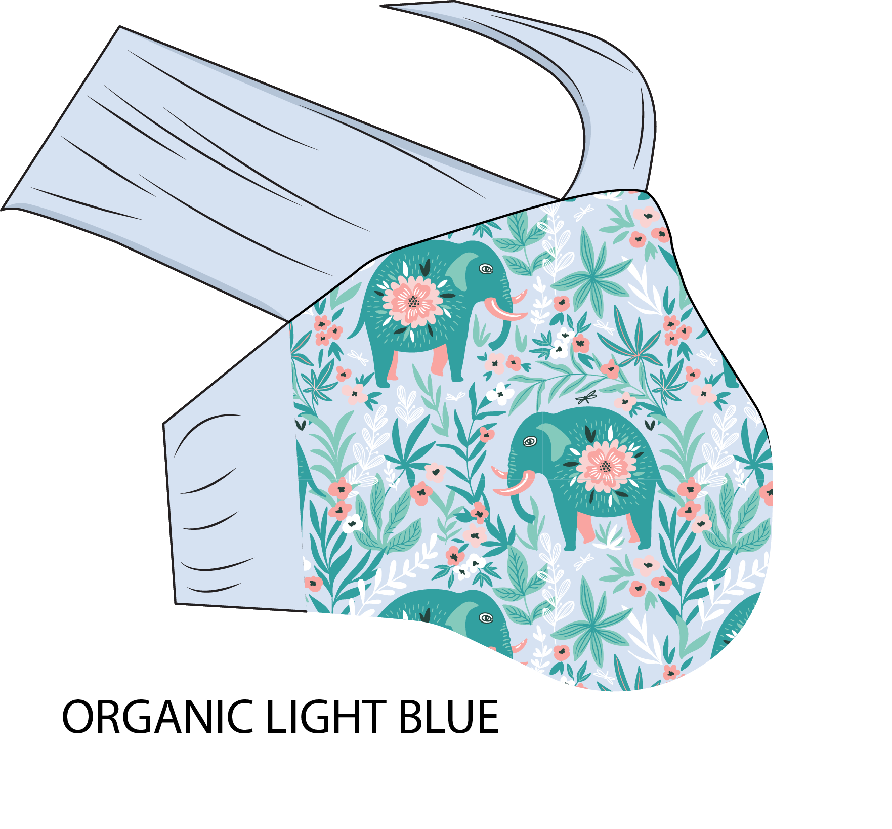 Organic Light Blue Pantone