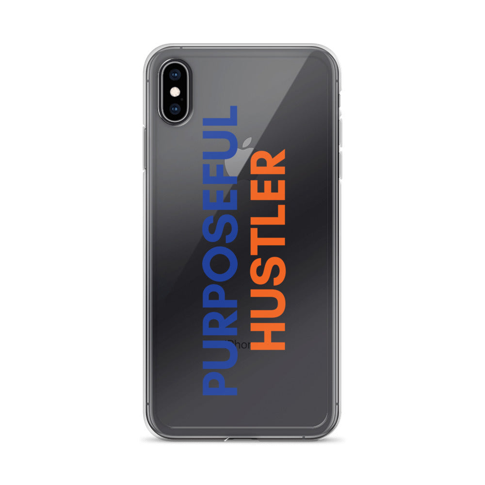 Purposeful Hustle iPhone Case Black 2
