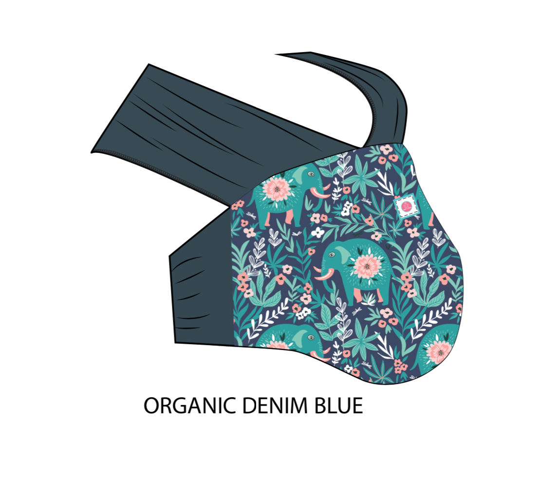 Organic Denim Blue patonone