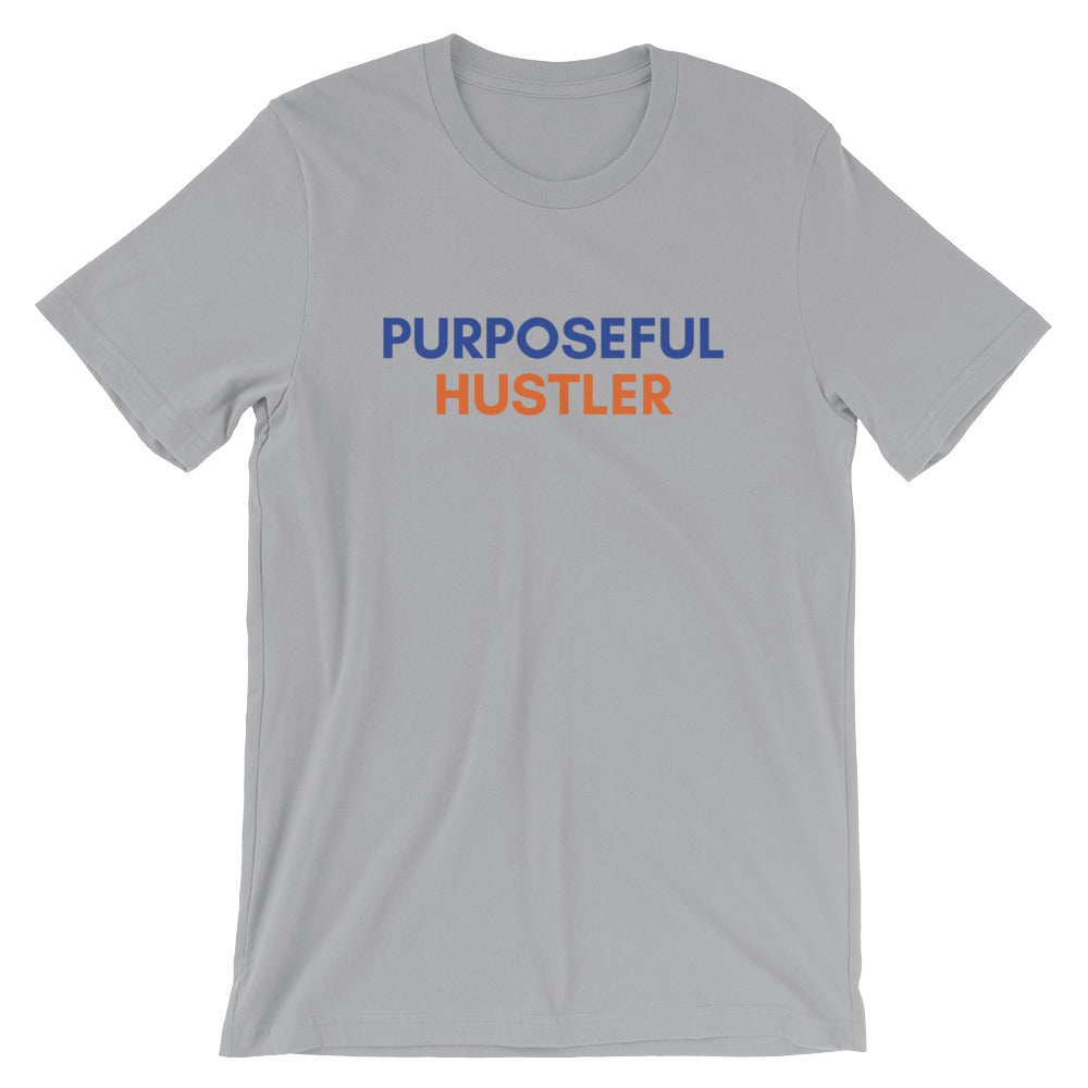 Purposeful Hustle Shirt Light Grey